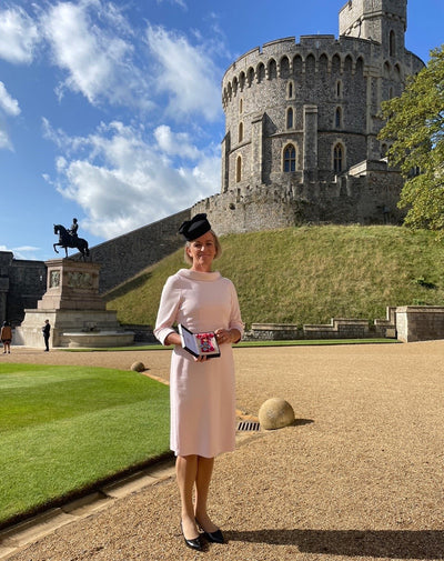 Congratulations to Olivia Pinkney CBE on her Investiture by King Charles at Windsor Castle