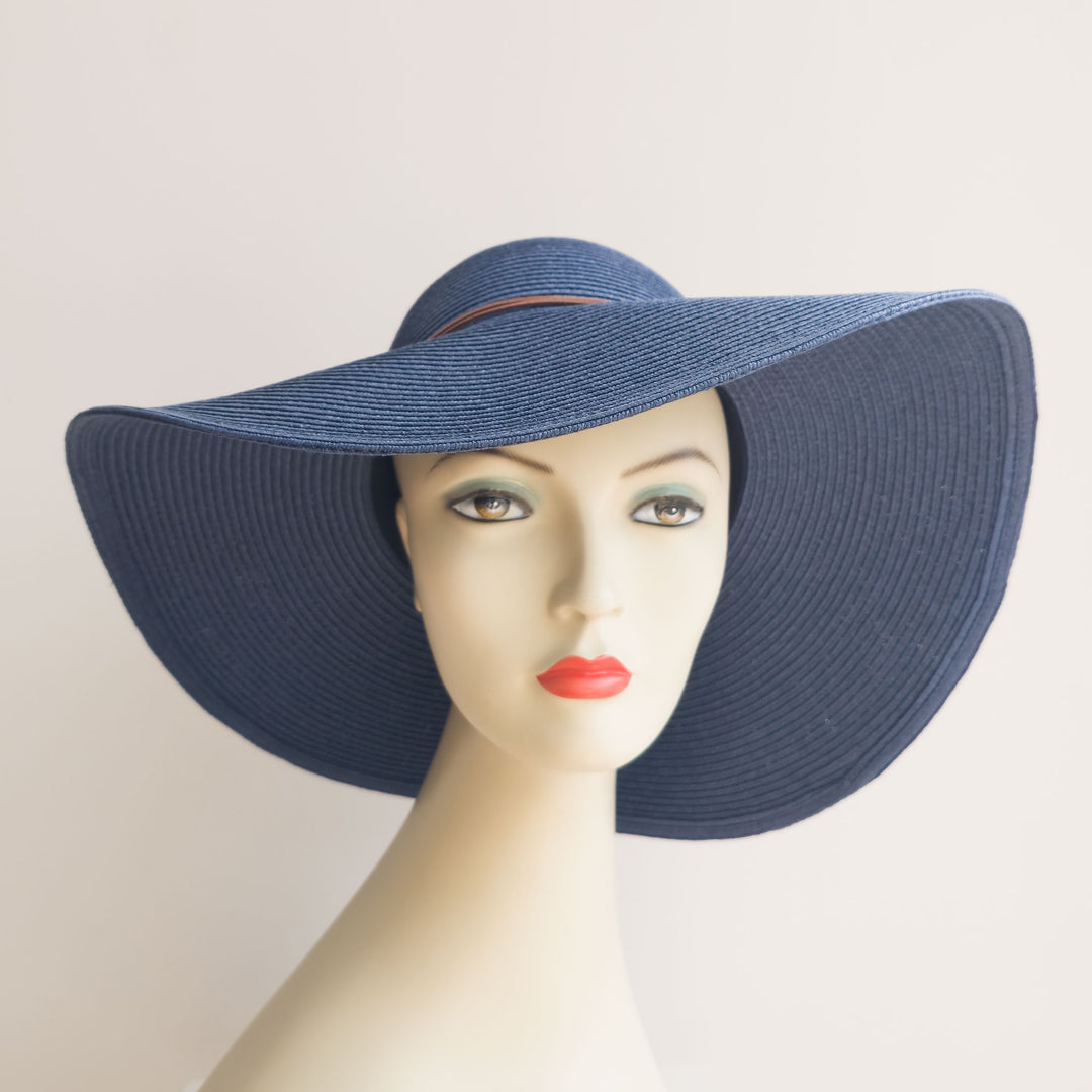 Large Wide Brim Sun Hat – Ella Bulloch Hats - Main Image